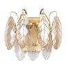 Миниатюра фото бра crystal lux trevi ap2 brass | 220svet.ru