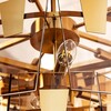 Миниатюра фото подвесная люстра arte lamp sophia a4066lm-11pb | 220svet.ru
