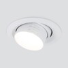 Миниатюра фото встраиваемый светодиодный светильник elektrostandard 9920 led 15w 3000k белый a064034 | 220svet.ru