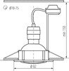 Миниатюра фото точечный светильник (в комплекте 3 шт.) kanlux tribis ii o w 23854 | 220svet.ru