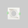 Миниатюра фото встраиваемый светильник crystal lux clt 068c1 wh | 220svet.ru
