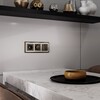 Миниатюра фото набор клавиш для выключателя двухклавишного werkel w1129012 | 220svet.ru