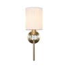 Миниатюра фото бра indigo poesia 13035/1w brass v000576 | 220svet.ru