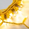 Миниатюра фото гирлянда нить 10м тепло-белая 24в 100 led провод золотой каучук 2,3мм ip65 ltc eco100-2-1ww | 220svet.ru