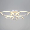 Миниатюра фото светодиодная люстра reluce 02303-0.3-3+3 wh | 220svet.ru
