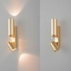 Миниатюра фото бра crystal lux vento ap15w led gold | 220svet.ru