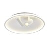 Миниатюра фото потолочная светодиодная люстра myfar ceiling focus mr9050-cl | 220svet.ru