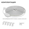Миниатюра фото комплект светодиодной влагозащищенной ленты apeyron 10w/m 120led/m 2835smd белый 5m 10-141 | 220svet.ru