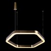 Миниатюра фото подвесной светодиодный светильник loft it titanium 10243s gold | 220svet.ru
