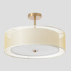 Миниатюра фото потолочный светильник crystal lux mystery pl5 brass | 220svet.ru