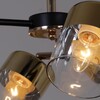 Миниатюра фото потолочная люстра reluce 11555-0.3-06 bk+fgd | 220svet.ru