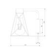 Миниатюра фото бра eurosvet 70107/1 черный | 220svet.ru
