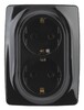 Миниатюра фото розетка эра 12 2x2p e schuko со шторками 16a 250v 12-2108-06 б0036447 | 220svet.ru