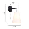 Миниатюра фото бра f-promo carino 4621-1w | 220svet.ru