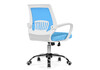 Миниатюра фото компьютерное кресло woodville ergoplus blue / white 15375 | 220svet.ru