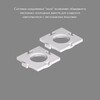 Миниатюра фото основание для встраиваемого светильника denkirs для dk3101 dk3101-scb | 220svet.ru