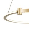 Миниатюра фото подвесной светодиодный светильник indigo circolato 14015/1p gold v000077l | 220svet.ru