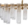 Миниатюра фото подвесная люстра indigo brina 12027/10pl brass v000367 | 220svet.ru