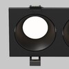 Миниатюра фото встраиваемый светильник maytoni zoom dl033-2-02b-1(n) | 220svet.ru