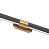 Миниатюра фото подсветка для зеркал crystal lux prada ap16w black | 220svet.ru