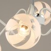 Миниатюра фото потолочная люстра reluce 04897-0.3-06 wt+ch | 220svet.ru