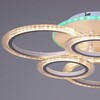 Миниатюра фото потолочная светодиодная люстра reluce 09812-3.3-3+3a wh (rgb) | 220svet.ru
