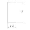 Миниатюра фото потолочный светодиодный светильник elektrostandard dls026 7w 4200к графит a053601 | 220svet.ru