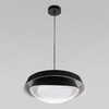 Миниатюра фото подвесная светодиодная люстра loft it petale 10256p black | 220svet.ru