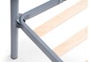 Миниатюра фото кровать woodville фади 120х200 серая 462535 | 220svet.ru