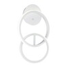 Миниатюра фото настенный светодиодный светильник escada relation 10230/sg led white | 220svet.ru