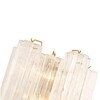 Миниатюра фото бра crystal lux rose ap2 brass | 220svet.ru