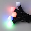 Миниатюра фото уличная светодиодная гирлянда eurosvet нить 230v мульти с эффектом мерцания | 220svet.ru