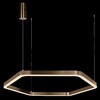 Миниатюра фото подвесной светодиодный светильник loft it titanium 10243l gold | 220svet.ru