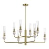 Миниатюра фото подвесная люстра st luce medea sl1244.303.08 | 220svet.ru