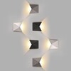 Миниатюра фото уличный настенный светодиодный светильник elektrostandard 1517 techno led batterfly a038827 | 220svet.ru