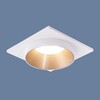 Миниатюра фото встраиваемый светильник elektrostandard 116 mr16 золото/белый a053346 | 220svet.ru