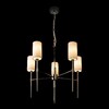 Миниатюра фото подвесная люстра loft it comfy 10307 nickel | 220svet.ru