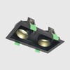 Миниатюра фото встраиваемый светильник crystal lux clt 069c2 bl | 220svet.ru