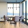 Миниатюра фото подвесная люстра escada reverse 2100/5p black | 220svet.ru