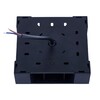 Миниатюра фото уличный настенный светильник uniel ulu-p33b-4w/4000k ip65 black ul-00013622 | 220svet.ru
