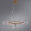 Миниатюра фото подвесная люстра arte lamp albus a7780sp-5ab | 220svet.ru