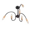 Миниатюра фото потолочная люстра vitaluce v3026-1/6pl | 220svet.ru