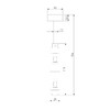 Миниатюра фото декоративная стойка двойная elektrostandard 85144/00 a065436 | 220svet.ru