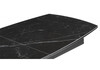 Миниатюра фото керамический стол раскладной 140(180)х80 woodville риполь черный 612883 | 220svet.ru
