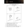 Миниатюра фото подвесной светодиодный светильник aployt gercia apl.786.13.38 | 220svet.ru