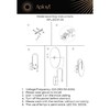 Миниатюра фото настенный светодиодный светильник aployt zhulen apl.322.01.05 | 220svet.ru