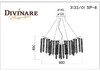 Миниатюра фото подвесная люстра divinare salice 3133/01 sp-8 | 220svet.ru