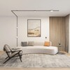 Миниатюра фото трековый однофазный светодиодный светильник denkirs shine flow dk5763-dn | 220svet.ru