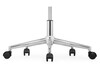 Миниатюра фото компьютерное кресло woodville reus pu white / chrome 15735 | 220svet.ru