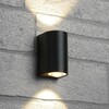 Миниатюра фото уличный настенный светильник feron dh053 48477 | 220svet.ru